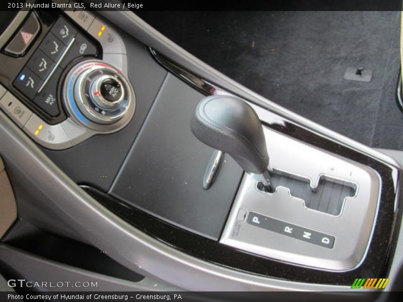 Red Allure / Beige 2013 Hyundai Elantra GLS