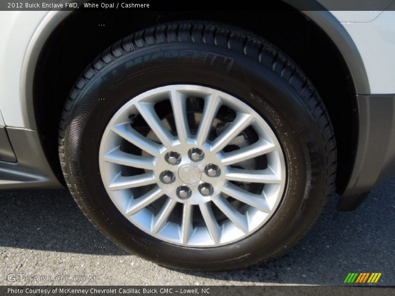 White Opal / Cashmere 2012 Buick Enclave FWD