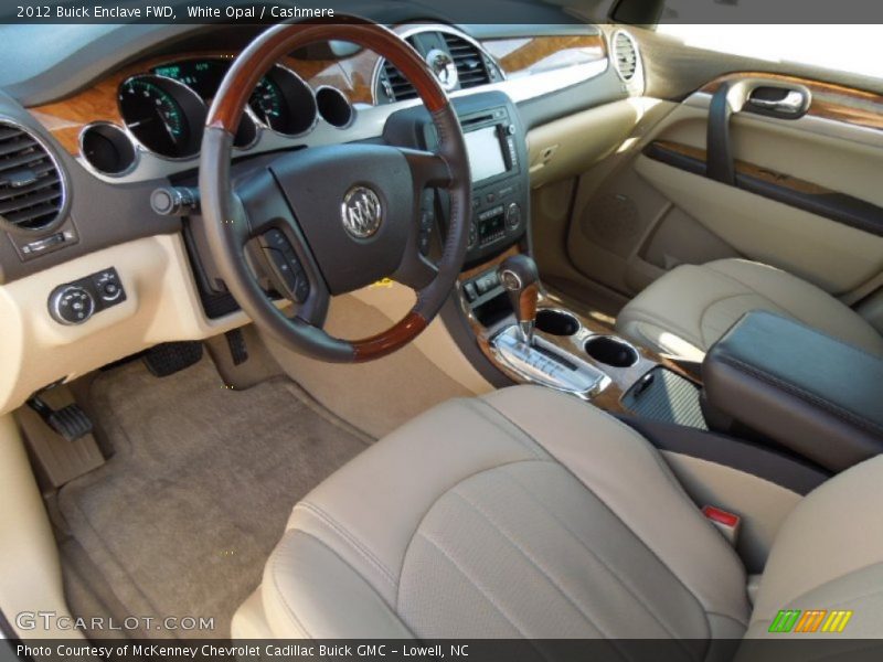 White Opal / Cashmere 2012 Buick Enclave FWD