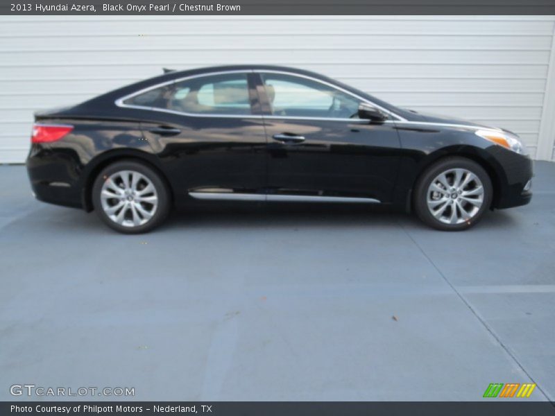 Black Onyx Pearl / Chestnut Brown 2013 Hyundai Azera
