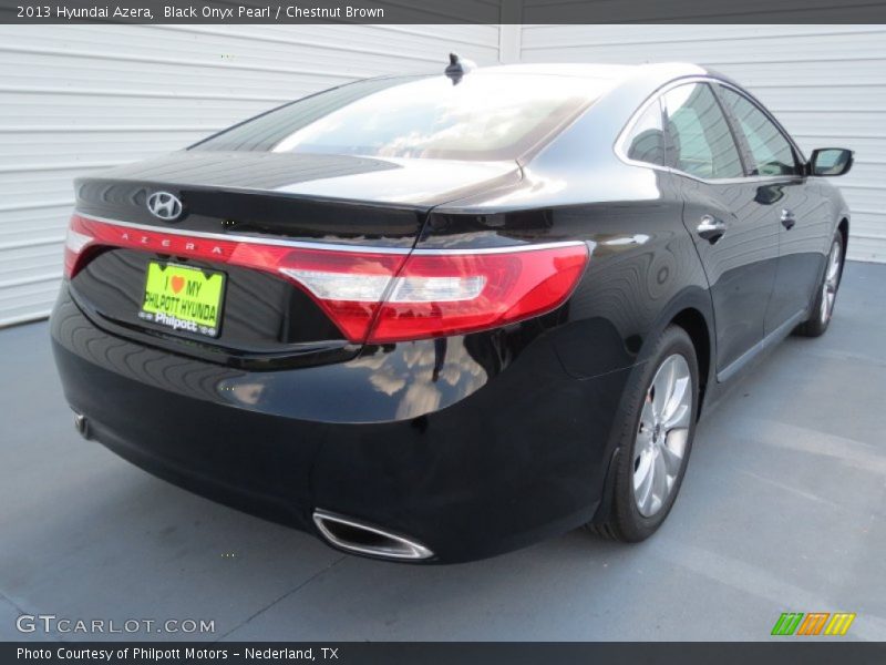 Black Onyx Pearl / Chestnut Brown 2013 Hyundai Azera