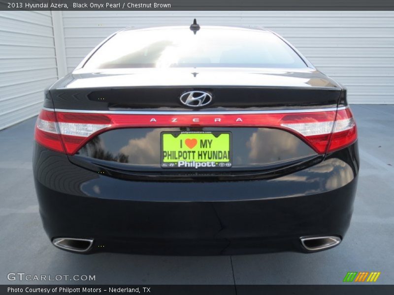 Black Onyx Pearl / Chestnut Brown 2013 Hyundai Azera