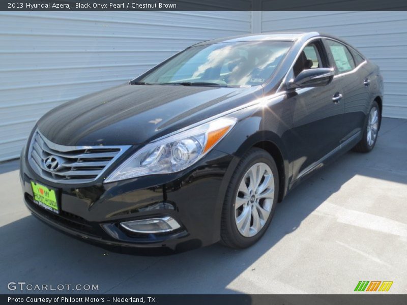 Black Onyx Pearl / Chestnut Brown 2013 Hyundai Azera