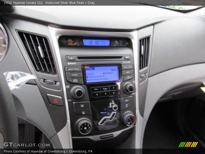 Iridescent Silver Blue Pearl / Gray 2013 Hyundai Sonata GLS