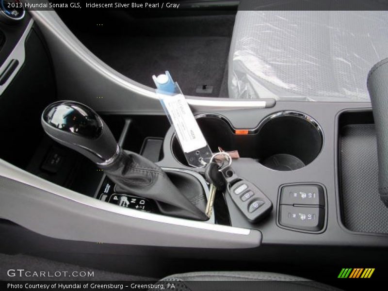 Iridescent Silver Blue Pearl / Gray 2013 Hyundai Sonata GLS