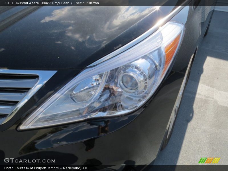 Black Onyx Pearl / Chestnut Brown 2013 Hyundai Azera