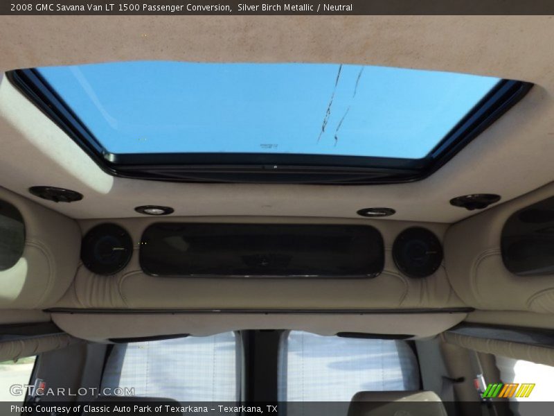 Silver Birch Metallic / Neutral 2008 GMC Savana Van LT 1500 Passenger Conversion