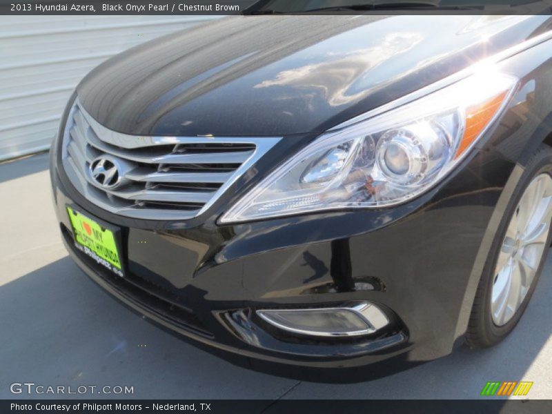 Black Onyx Pearl / Chestnut Brown 2013 Hyundai Azera