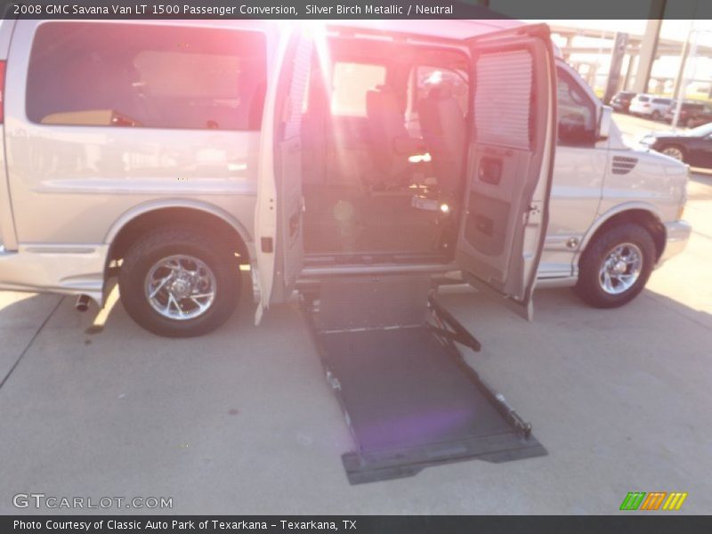 Silver Birch Metallic / Neutral 2008 GMC Savana Van LT 1500 Passenger Conversion