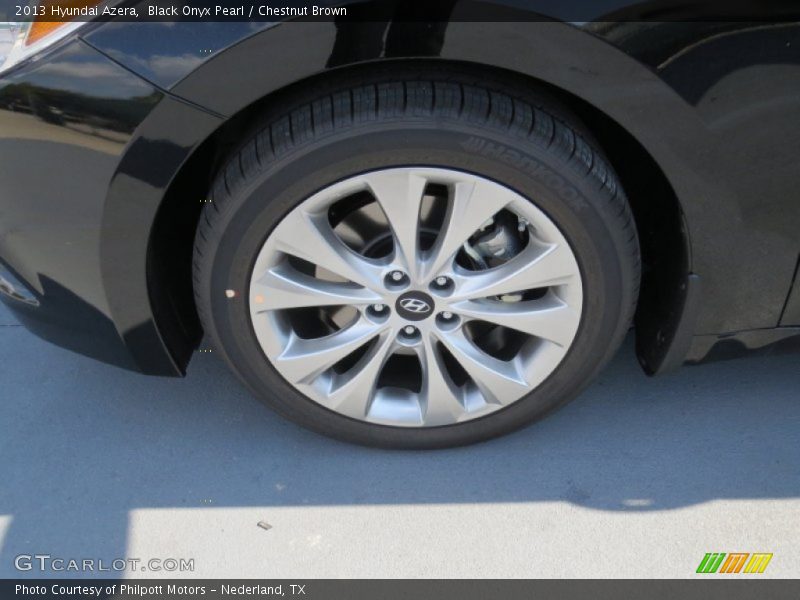 Black Onyx Pearl / Chestnut Brown 2013 Hyundai Azera