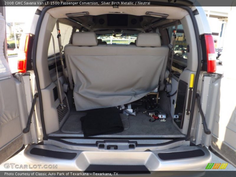 Silver Birch Metallic / Neutral 2008 GMC Savana Van LT 1500 Passenger Conversion