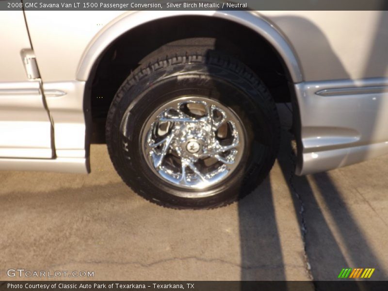 Silver Birch Metallic / Neutral 2008 GMC Savana Van LT 1500 Passenger Conversion