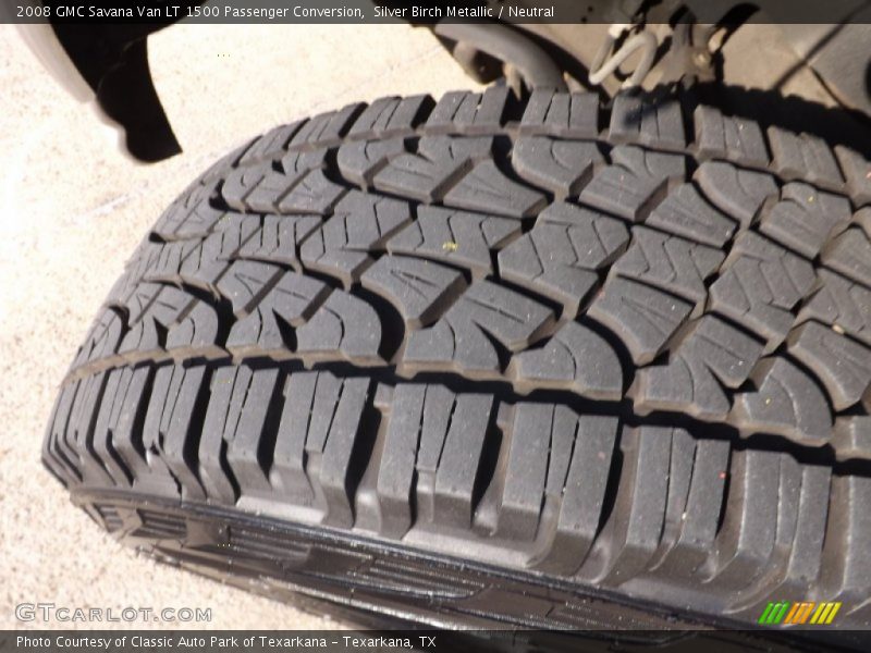 Silver Birch Metallic / Neutral 2008 GMC Savana Van LT 1500 Passenger Conversion