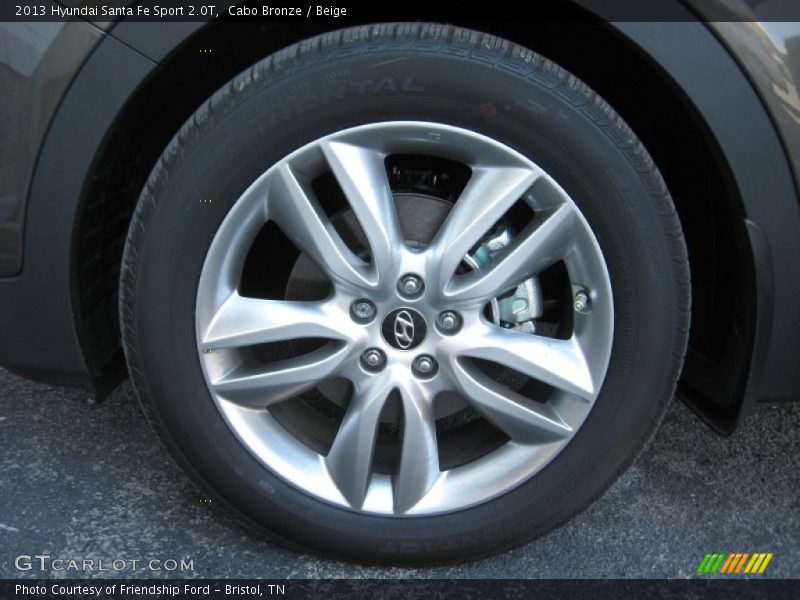  2013 Santa Fe Sport 2.0T Wheel