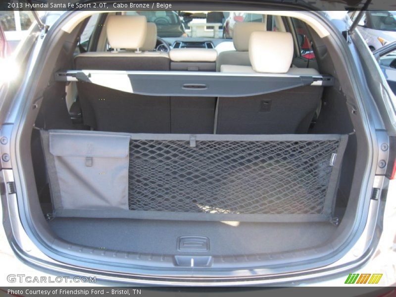  2013 Santa Fe Sport 2.0T Trunk
