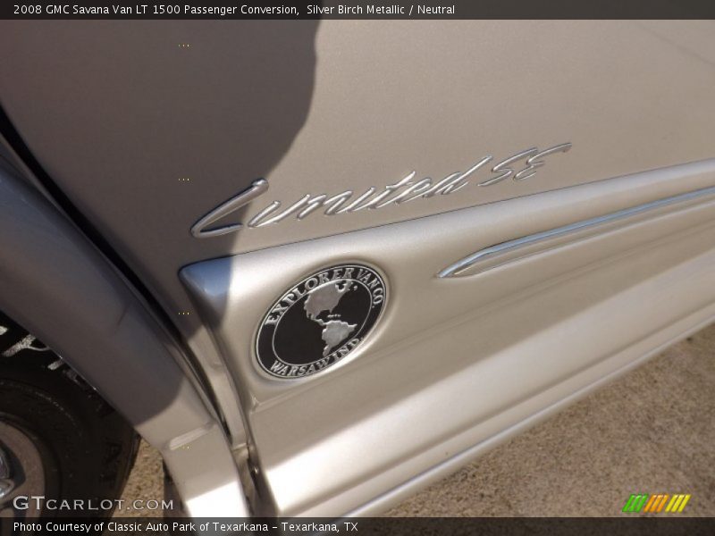 Silver Birch Metallic / Neutral 2008 GMC Savana Van LT 1500 Passenger Conversion
