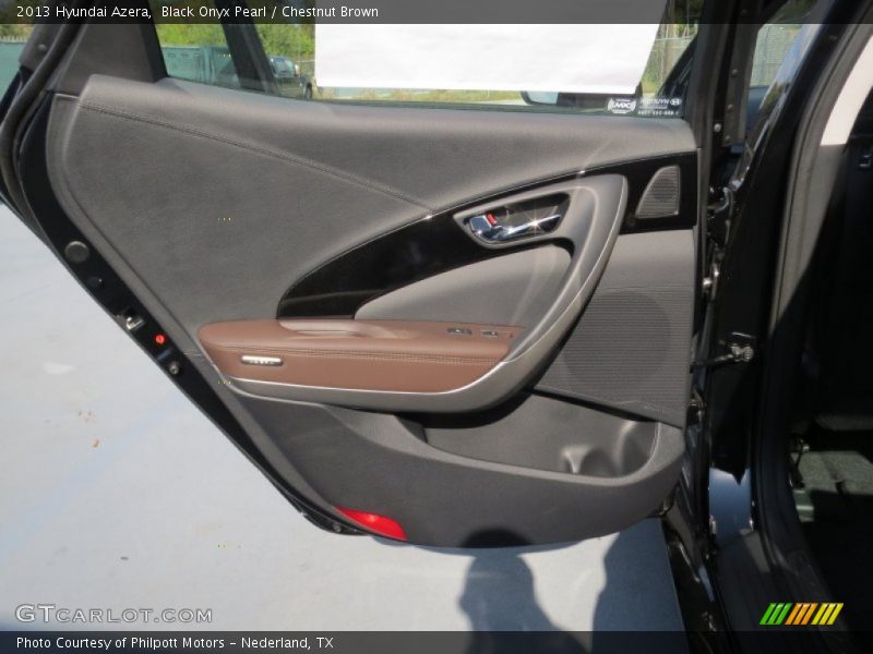 Black Onyx Pearl / Chestnut Brown 2013 Hyundai Azera