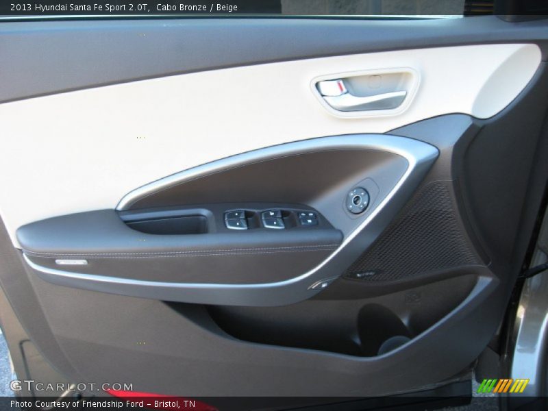 Door Panel of 2013 Santa Fe Sport 2.0T