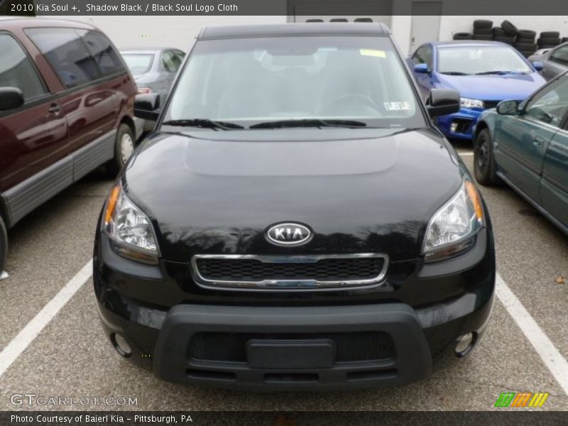 Shadow Black / Black Soul Logo Cloth 2010 Kia Soul +