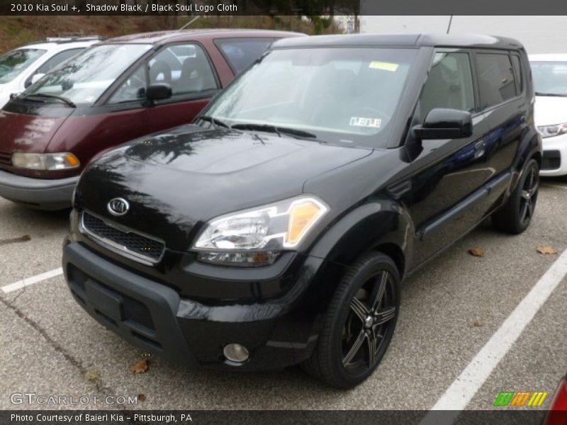 Shadow Black / Black Soul Logo Cloth 2010 Kia Soul +