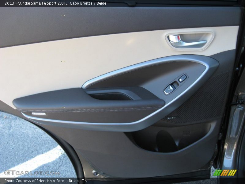 Door Panel of 2013 Santa Fe Sport 2.0T