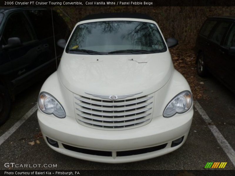 Cool Vanilla White / Pastel Pebble Beige 2006 Chrysler PT Cruiser Touring Convertible