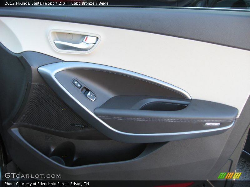 Door Panel of 2013 Santa Fe Sport 2.0T