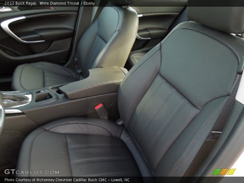 White Diamond Tricoat / Ebony 2013 Buick Regal
