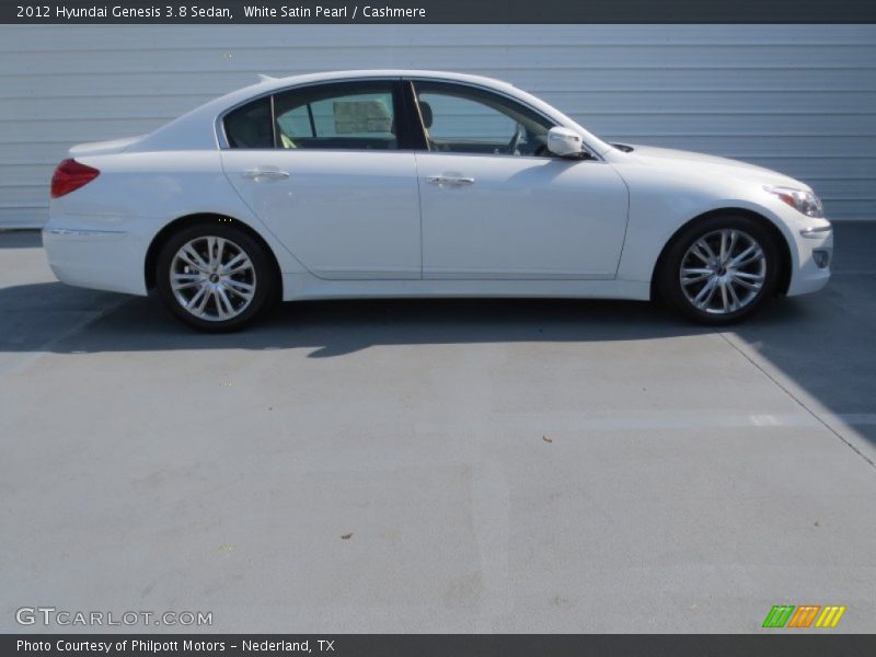 White Satin Pearl / Cashmere 2012 Hyundai Genesis 3.8 Sedan