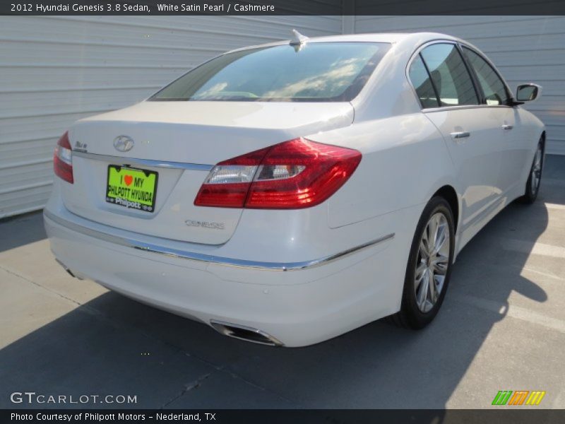 White Satin Pearl / Cashmere 2012 Hyundai Genesis 3.8 Sedan