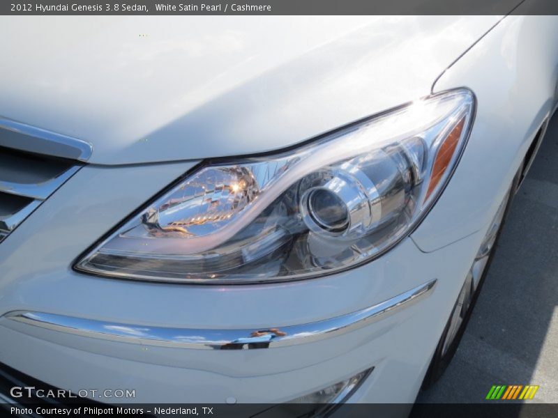 White Satin Pearl / Cashmere 2012 Hyundai Genesis 3.8 Sedan