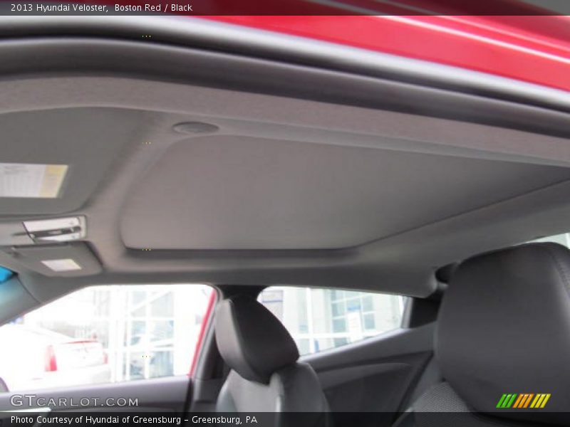 Boston Red / Black 2013 Hyundai Veloster