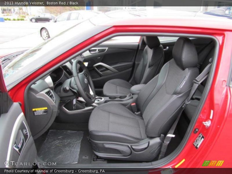 Boston Red / Black 2013 Hyundai Veloster