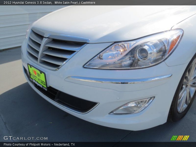 White Satin Pearl / Cashmere 2012 Hyundai Genesis 3.8 Sedan