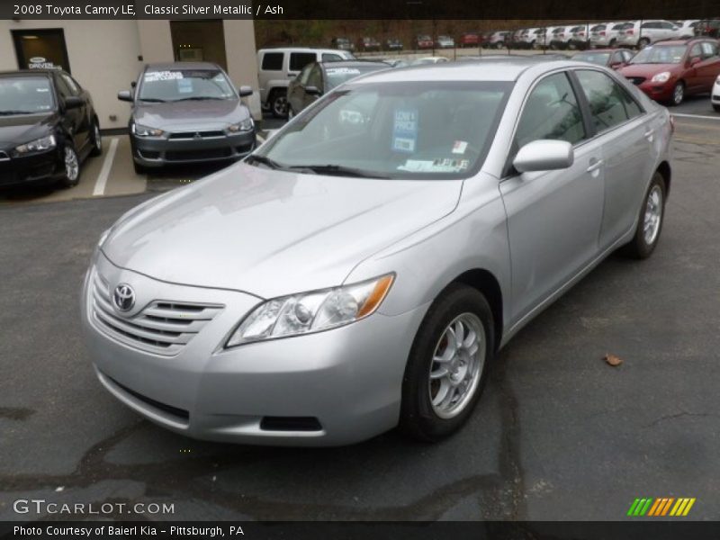 Classic Silver Metallic / Ash 2008 Toyota Camry LE