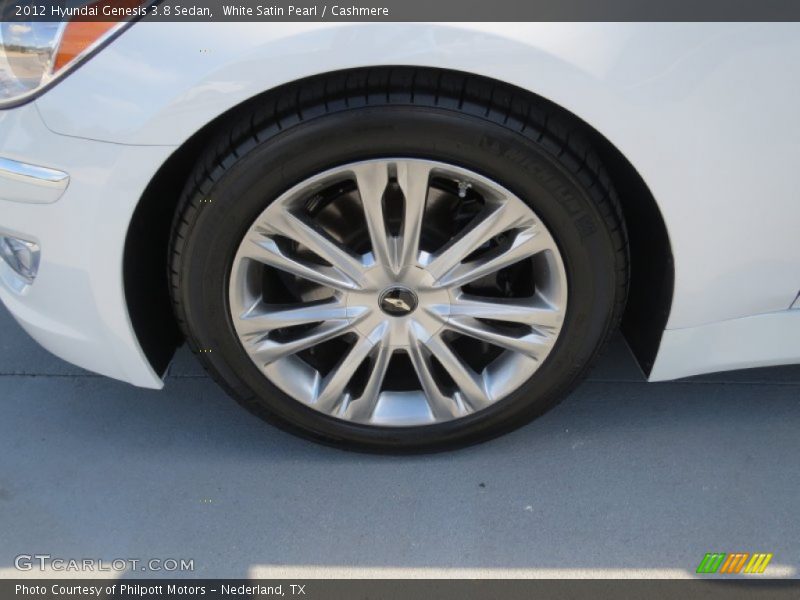 White Satin Pearl / Cashmere 2012 Hyundai Genesis 3.8 Sedan