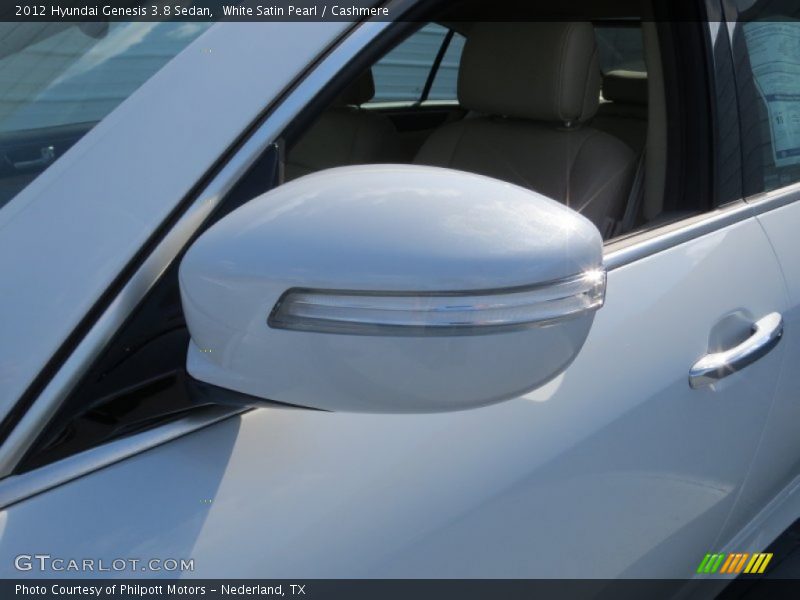 White Satin Pearl / Cashmere 2012 Hyundai Genesis 3.8 Sedan