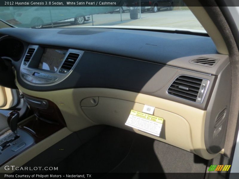 White Satin Pearl / Cashmere 2012 Hyundai Genesis 3.8 Sedan