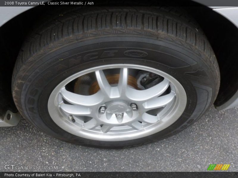 Classic Silver Metallic / Ash 2008 Toyota Camry LE