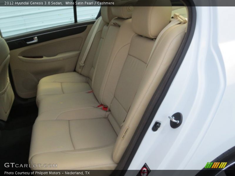 White Satin Pearl / Cashmere 2012 Hyundai Genesis 3.8 Sedan
