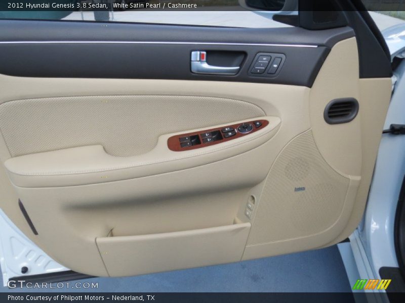 White Satin Pearl / Cashmere 2012 Hyundai Genesis 3.8 Sedan