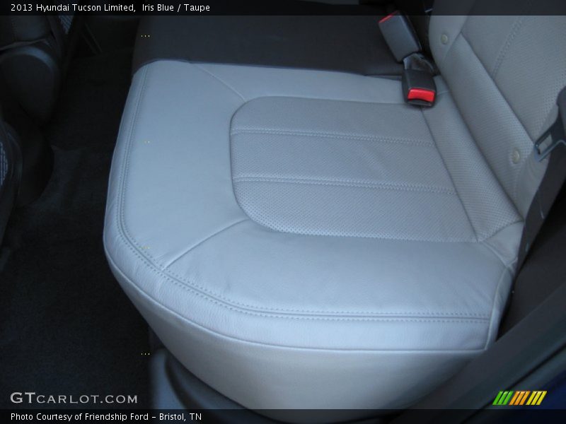 Iris Blue / Taupe 2013 Hyundai Tucson Limited