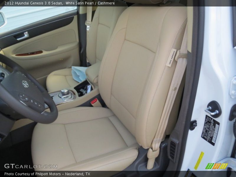 White Satin Pearl / Cashmere 2012 Hyundai Genesis 3.8 Sedan