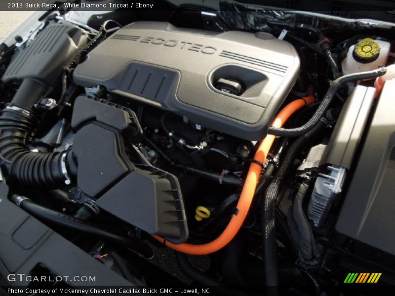  2013 Regal  Engine - 2.4 Liter SIDI DOHC 16-Valve VVT 4 Cylinder Gasoline/eAssist Electric Motor
