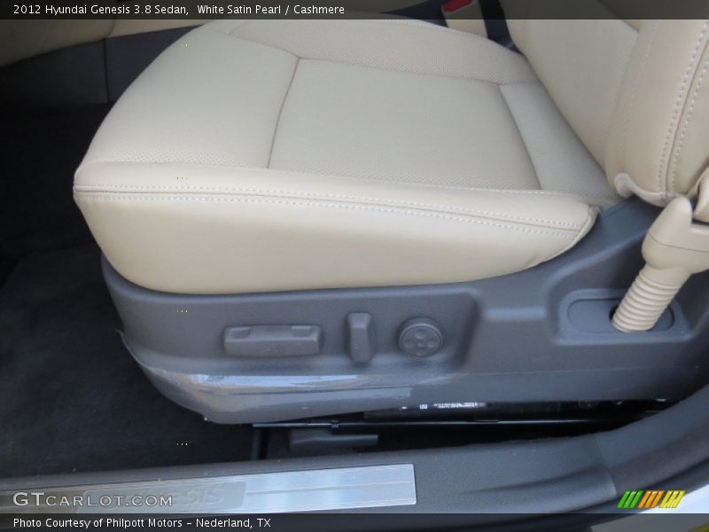 White Satin Pearl / Cashmere 2012 Hyundai Genesis 3.8 Sedan