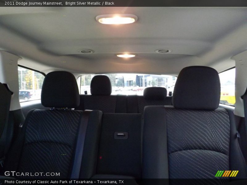 Bright Silver Metallic / Black 2011 Dodge Journey Mainstreet