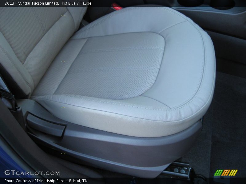 Iris Blue / Taupe 2013 Hyundai Tucson Limited