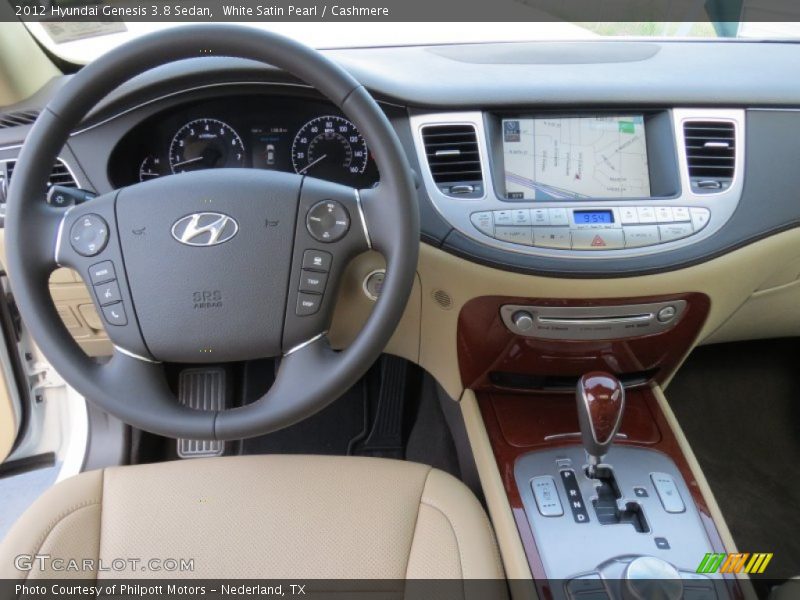 White Satin Pearl / Cashmere 2012 Hyundai Genesis 3.8 Sedan