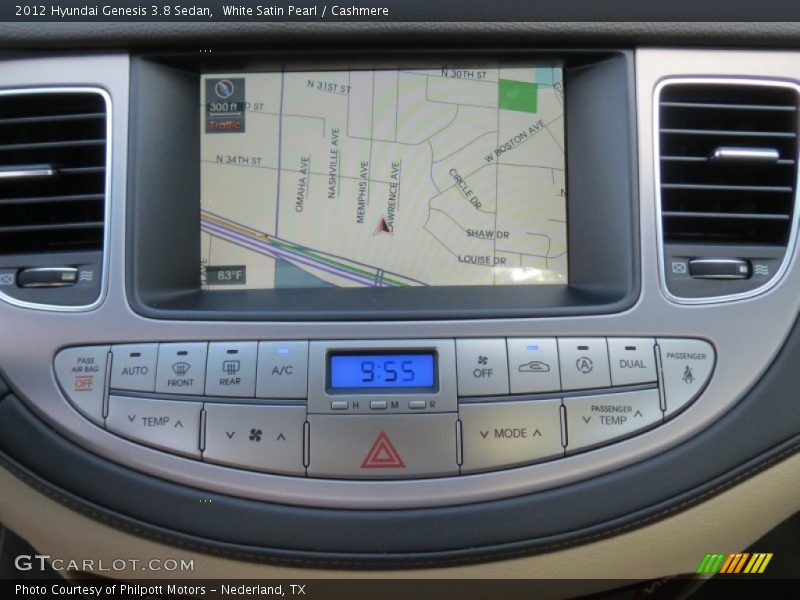 White Satin Pearl / Cashmere 2012 Hyundai Genesis 3.8 Sedan