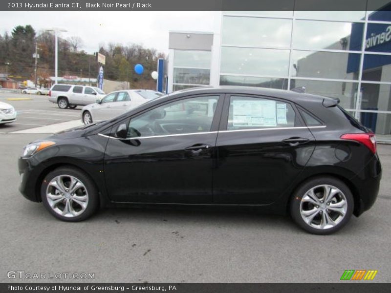 Black Noir Pearl / Black 2013 Hyundai Elantra GT